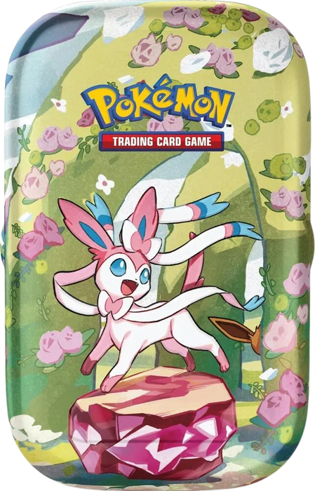 Scarlet & Violet: Prismatic Evolutions Mini Tin (Sylveon) - for just $40! 