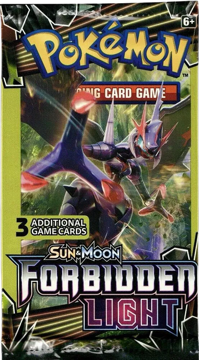 Sun & Moon: Forbidden Light - 3-Card Booster Pack - for just $10! 