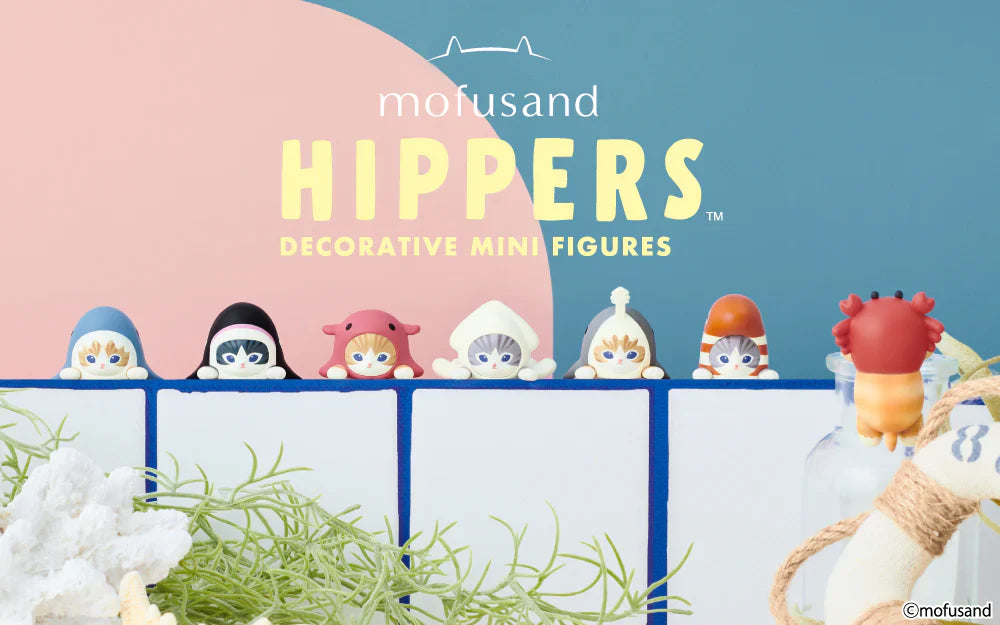 HIPPERS Mofusand Blind Box - Official Japanese Cat Collectible Figure - for just $13.99! 