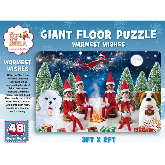 Elf on the Shelf Warmest Wishes 48 Piece Floor Jigsaw Puzzle - Just $19.99! Shop now at Retro Gaming of Denver