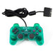 Emerald Green Dual Shock Controller (Playstation 2) - Just $24.99! Shop now at Retro Gaming of Denver