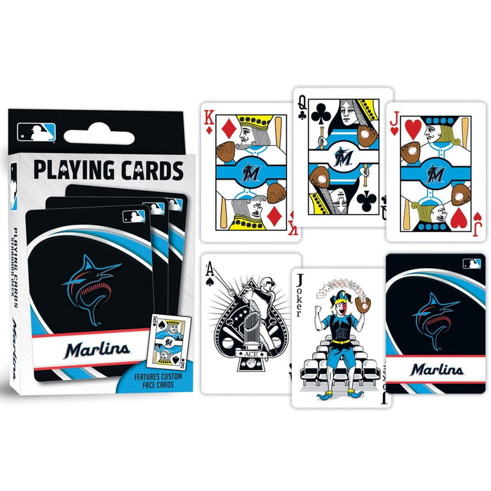 Miami Marlins Playing Cards - 54 Card Deck - for just $4.99! 