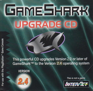 GameShark: Upgrade CD V2.4 (Playstation) - for just $0! 