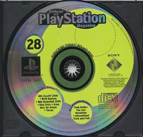 Playstation Magazine January 2000 Demo Disc (Playstation) - for just $6.99! 