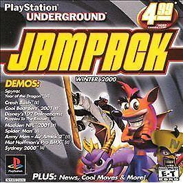 PlayStation Underground JamPack: Winter 2000 (Playstation) - Just $0! Shop now at Retro Gaming of Denver