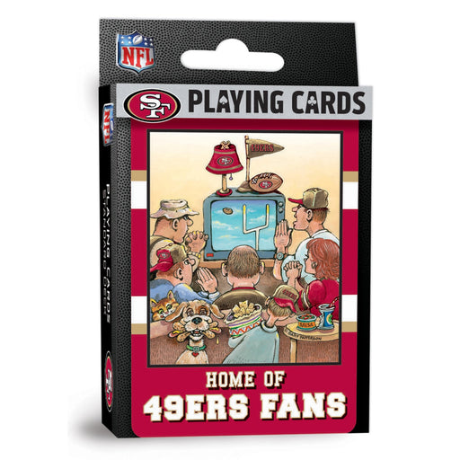 San Francisco 49ers Fan Deck Playing Cards - 54 Card Deck - Just $6.99! Shop now at Retro Gaming of Denver