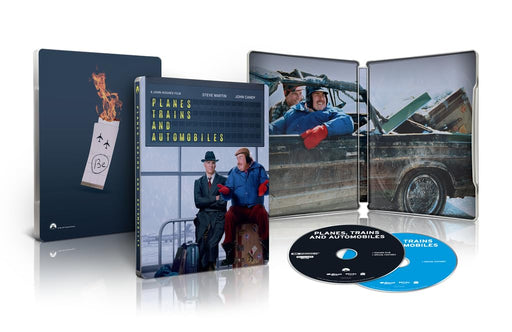 Planes, Trains & Automobiles - Limited Edition Steelbook (4K Ultra HD + Blu-ray + Digital Copy) - for just $23.99! 