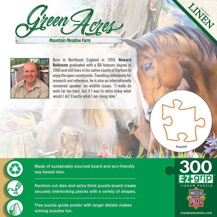 Green Acres - Mountain Meadow Farm 300 Piece EZ Grip Jigsaw Puzzle - for just $14.99! 