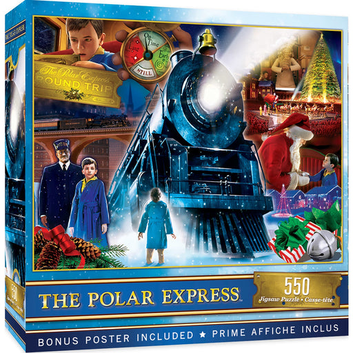 The Polar Express - Ride 550 Piece Glitter Jigsaw Puzzle - Just $14.99! Shop now at Retro Gaming of Denver