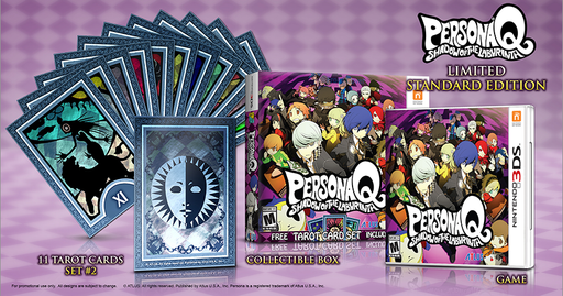 Persona Q: Shadow of the Labyrinth Limited Standard Editon (Nintendo 3DS) - for just $0! 