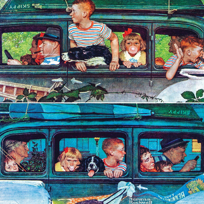 Saturday Evening Post - Coming and Going 1000 Piece Jigsaw Puzzle - for just $16.99! 