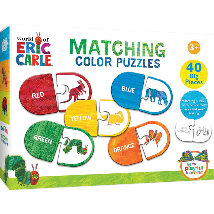 Eric Carle  - Matching Color Jigsaw Puzzles - for just $12.99! 