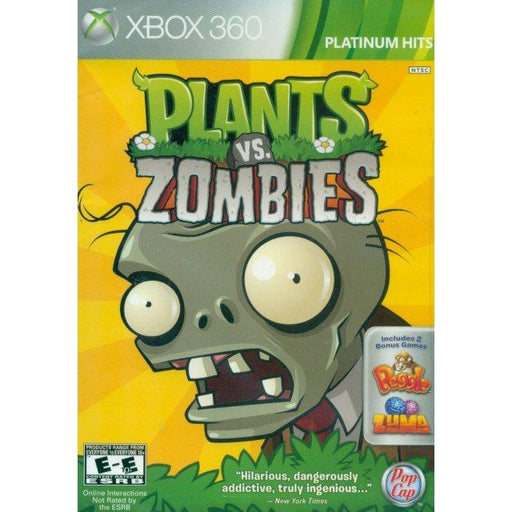 Plants vs. Zombies (Platinum Hits) (Xbox 360) - Just $0! Shop now at Retro Gaming of Denver