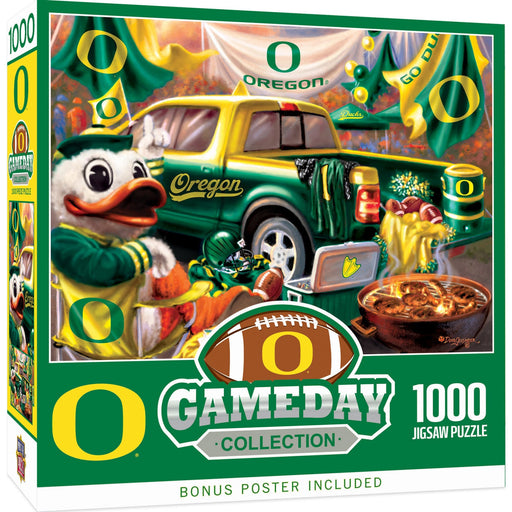 Oregon Ducks - Gameday 1000 Piece Jigsaw Puzzle - Just $19.99! Shop now at Retro Gaming of Denver