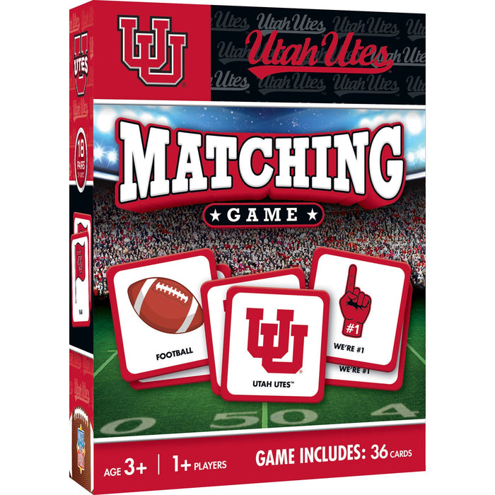 Utah Utes Matching Game - Just $7.79! Shop now at Retro Gaming of Denver