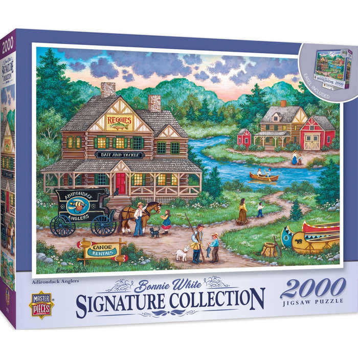 Signature Collection - Adirondack Anglers 2000 Piece Jigsaw Puzzle - Just $24.99! Shop now at Retro Gaming of Denver