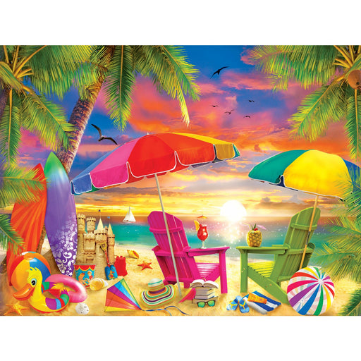 Tropics - Seaside Afternoon 300 Piece EZ Grip Jigsaw Puzzle - Just $14.99! Shop now at Retro Gaming of Denver