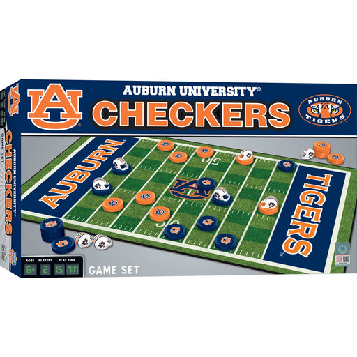 Auburn Tigers Checkers Board Game - Just $19.99! Shop now at Retro Gaming of Denver