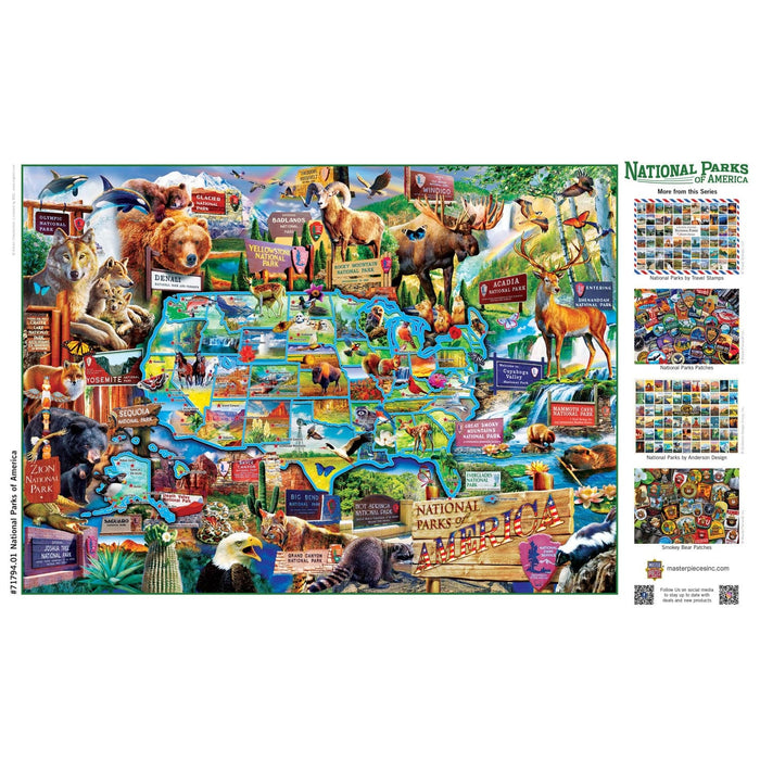 National Parks of America 1000 Piece Jigsaw Puzzle - for just $16.99! 