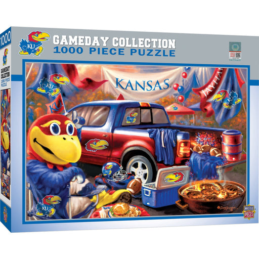 Kansas Jayhawks - Gameday 1000 Piece Jigsaw Puzzle - Just $19.99! Shop now at Retro Gaming of Denver