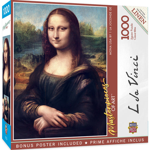 MasterPieces of Art - Mona Lisa 1000 Piece Jigsaw Puzzle - Just $16.99! Shop now at Retro Gaming of Denver