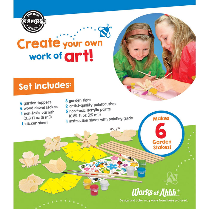 Garden Decor Wood Craft & Paint Kit - for just $19.99! 