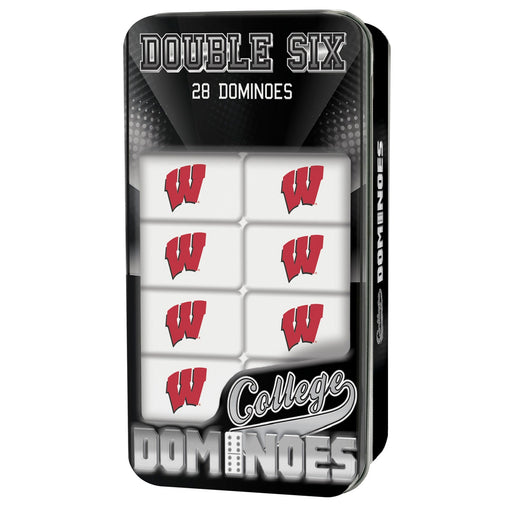 Wisconsin Badgers Dominoes - Just $15.99! Shop now at Retro Gaming of Denver