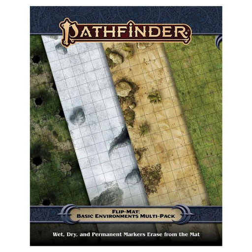 Pathfinder: Flip-Mat - Basic Environments Multi-Pack (2E) - Just $29.99! Shop now at Retro Gaming of Denver