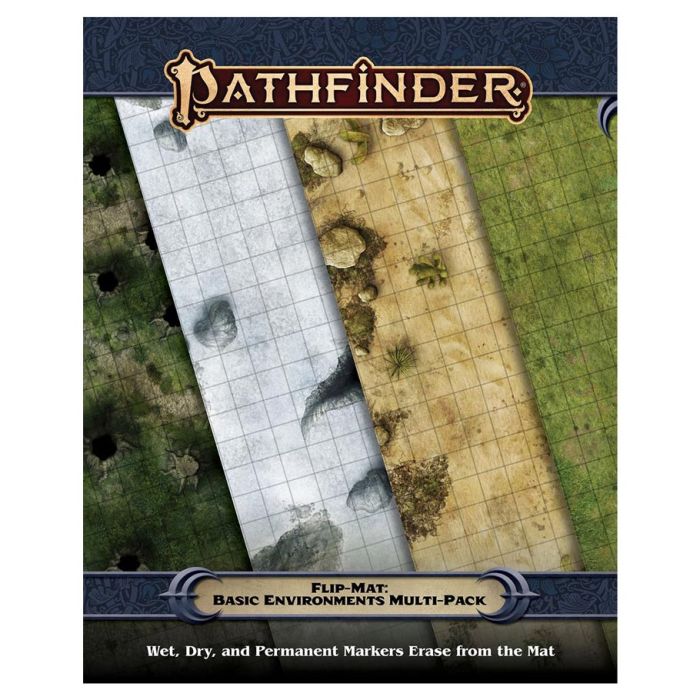 Pathfinder: Flip-Mat - Basic Environments Multi-Pack (2E) - for just $29.99! 