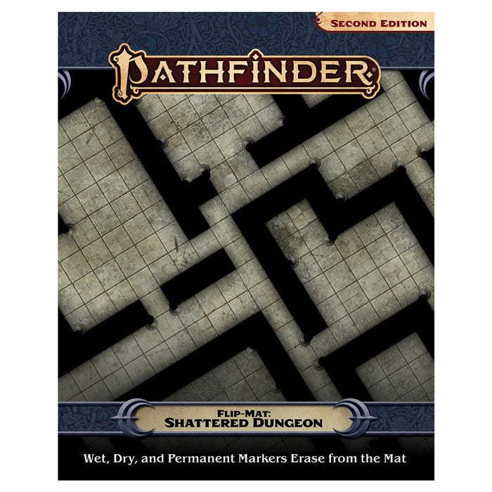 Pathfinder: Flip-Mat - Shattered Dungeon - Just $14.99! Shop now at Retro Gaming of Denver