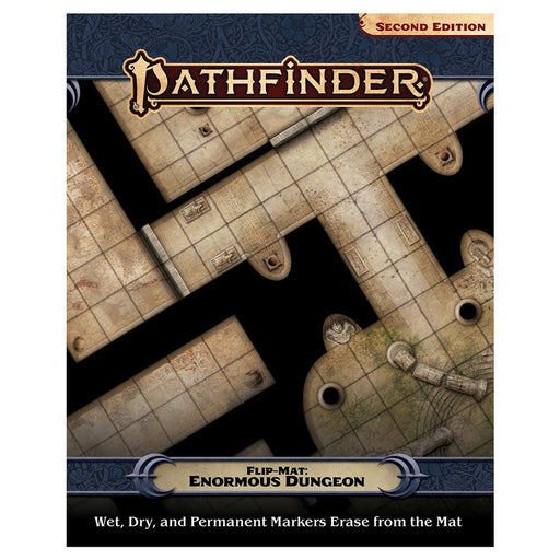 Pathfinder: Flip-Mat - Enormous Dungeon - Premium RPG - Just $26.99! Shop now at Retro Gaming of Denver