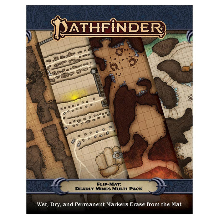 Pathfinder: Flip-Mat - Deadly Mines Multi-Pack - for just $26.99! 
