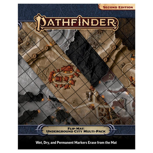 Pathfinder: Flip-Mat - Underground City Multi-Pack - Premium RPG - Just $26.99! Shop now at Retro Gaming of Denver