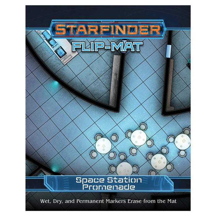Starfinder: Flip-Mat - Space Station Promenade - for just $16.99! 
