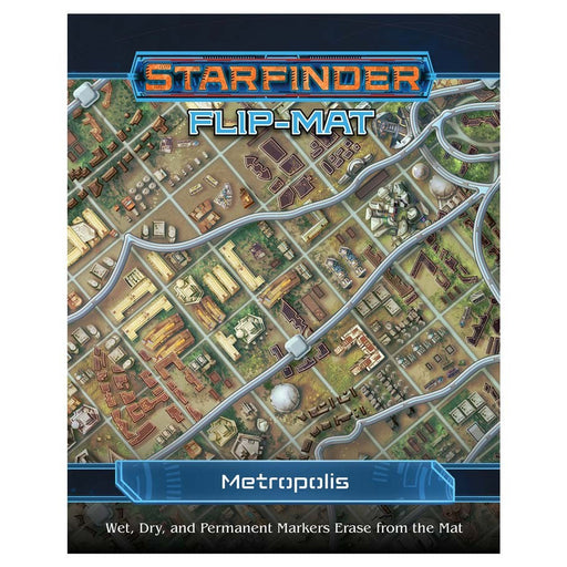 Starfinder: Flip-Mat - Metropolis - for just $16.99! 