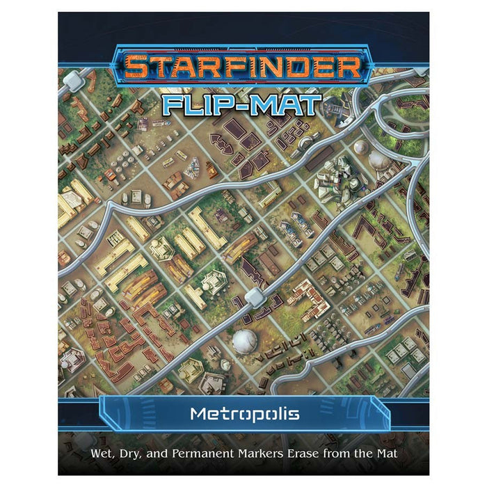 Starfinder: Flip-Mat - Metropolis - for just $16.99! 