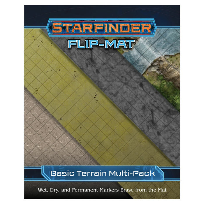 Starfinder: Flip-Mat - Basic Terrain Multi-Pack - for just $26.99! 