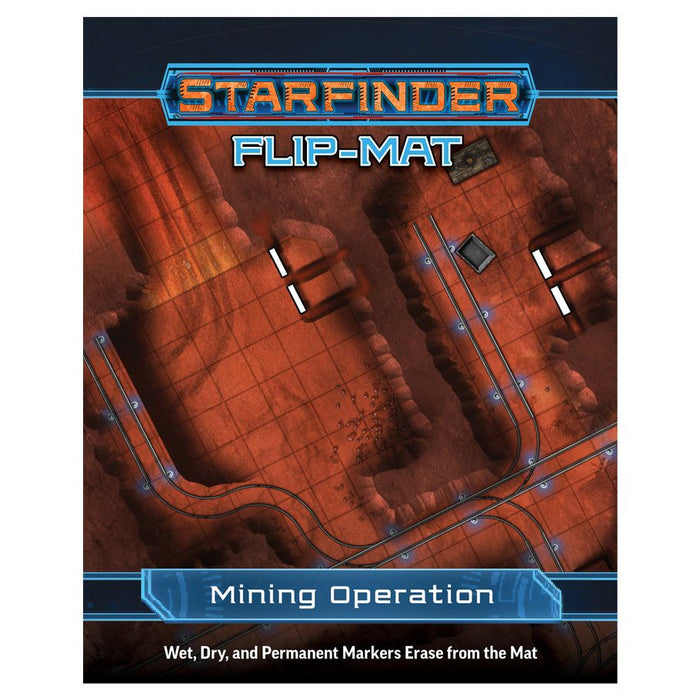 Starfinder: Flip-Mat - Mining Operation - for just $16.99! 