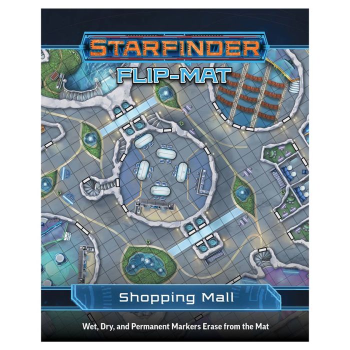 Starfinder: Flip-Mat - Shopping Mall - for just $16.99! 