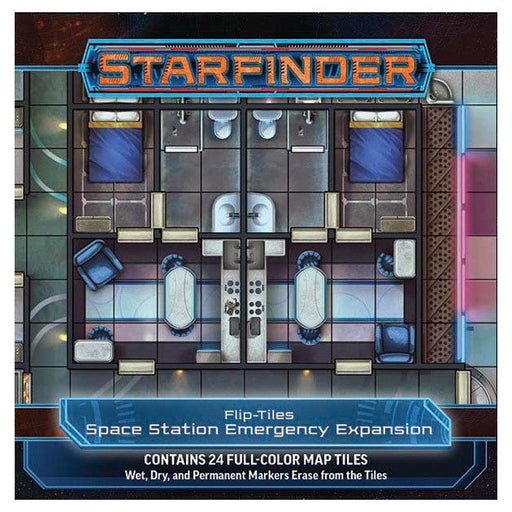 Starfinder: Flip-Tiles - Space Station Emergency Expansion - for just $19.99! 