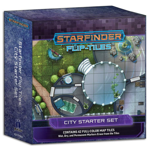 Starfinder: Flip-Tiles - City Starter Set - for just $34.99! 