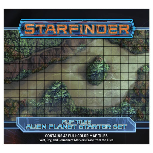 Starfinder: Flip-Tiles - Alien Planet Starter Set - for just $34.99! 