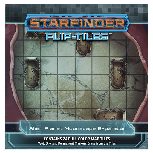 Starfinder: Flip-Tiles - Alien Planet Moonscape Expansion - for just $19.99! 
