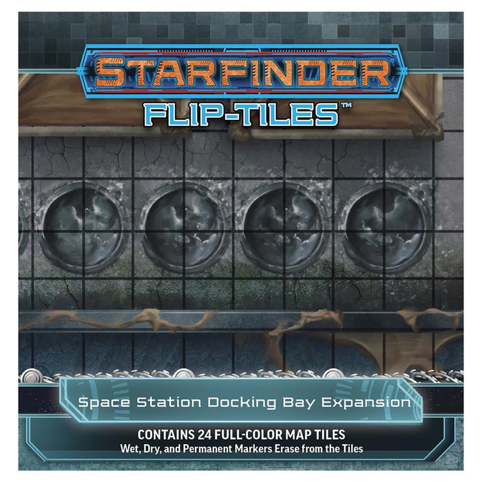Starfinder: Flip-Tiles - Space Station Docking Bay Expansion - for just $19.99! 