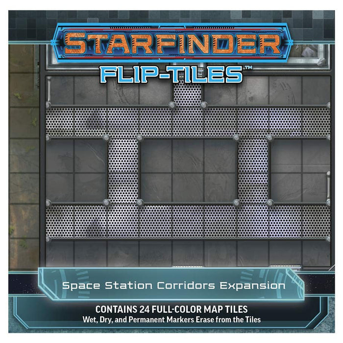 Starfinder: Flip-Tiles - Space Station Corridors Expansion - for just $19.99! 