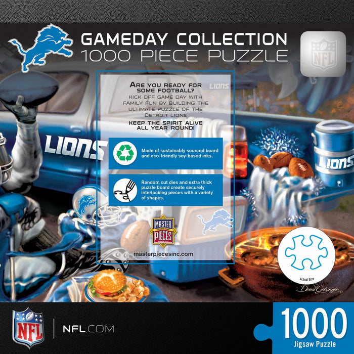 Detroit Lions - Gameday 1000 Piece Jigsaw Puzzle - Just $19.99! Shop now at Retro Gaming of Denver