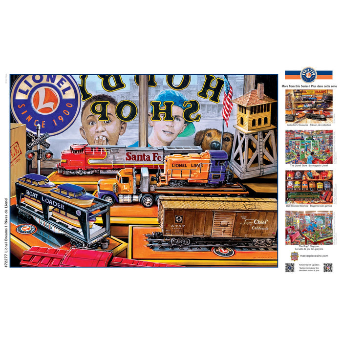 Lionel Trains - Lionel Dreams 1000 Piece Jigsaw Puzzle - Just $16.99! Shop now at Retro Gaming of Denver