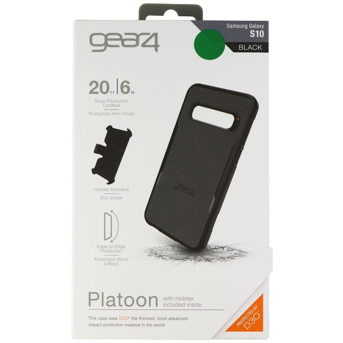 ZAGG Platoon Case with Holster for Samsung Galaxy S10 - Black - Just $10.90! Shop now at Retro Gaming of Denver