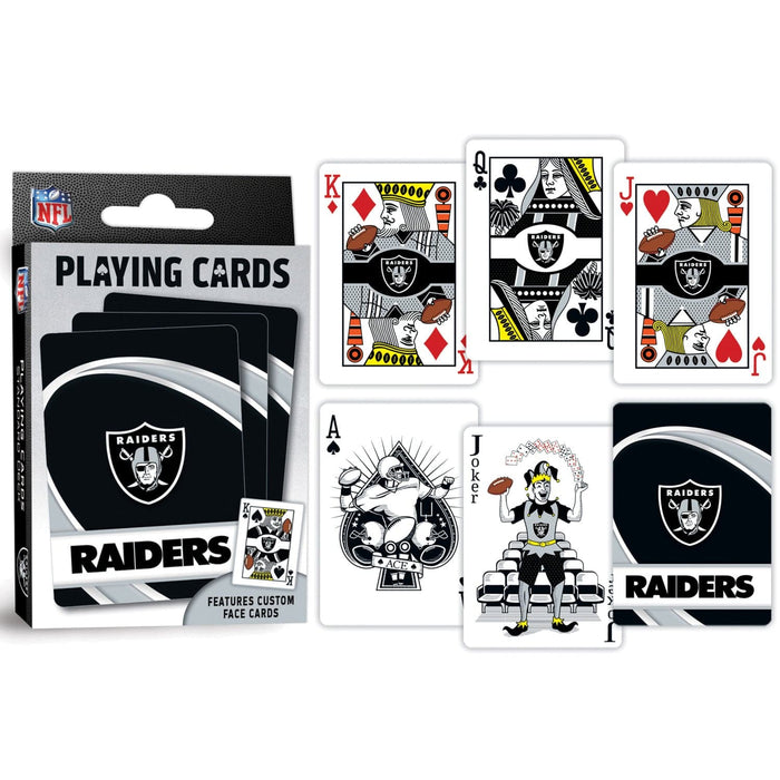 Las Vegas Raiders Playing Cards - 54 Card Deck - for just $7.99! 