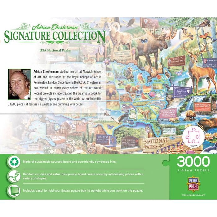 Signature Collection - USA National Parks 3000 Piece Jigsaw Puzzle - for just $39.99! 
